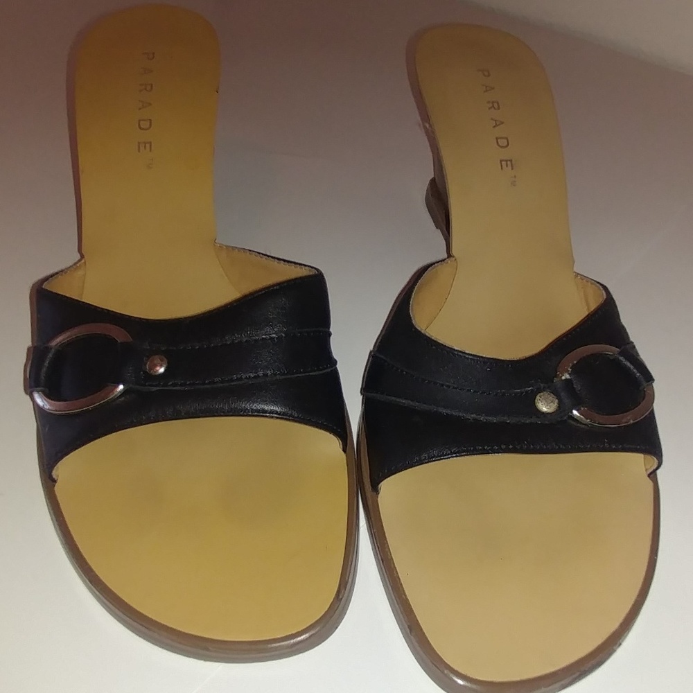Parade Wedge Sandal/Slide 7